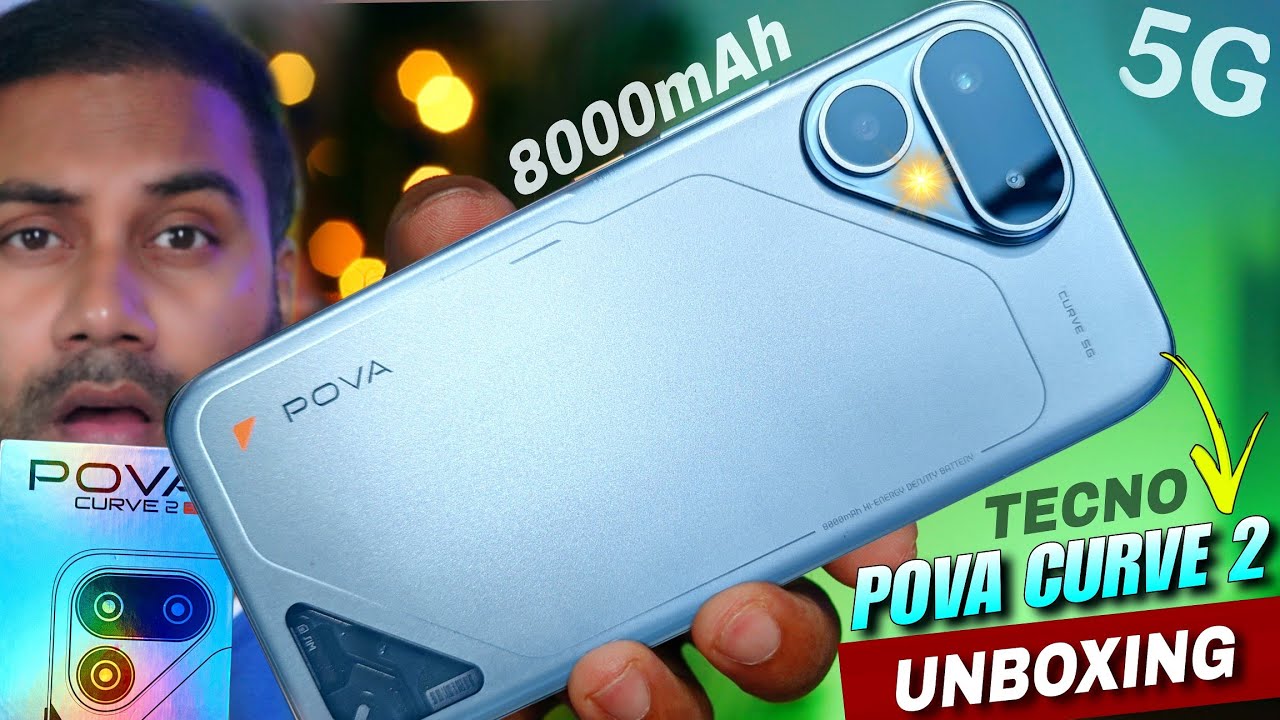 Распаковка и обзор Tecno POVA Curve 2 5G 🔥