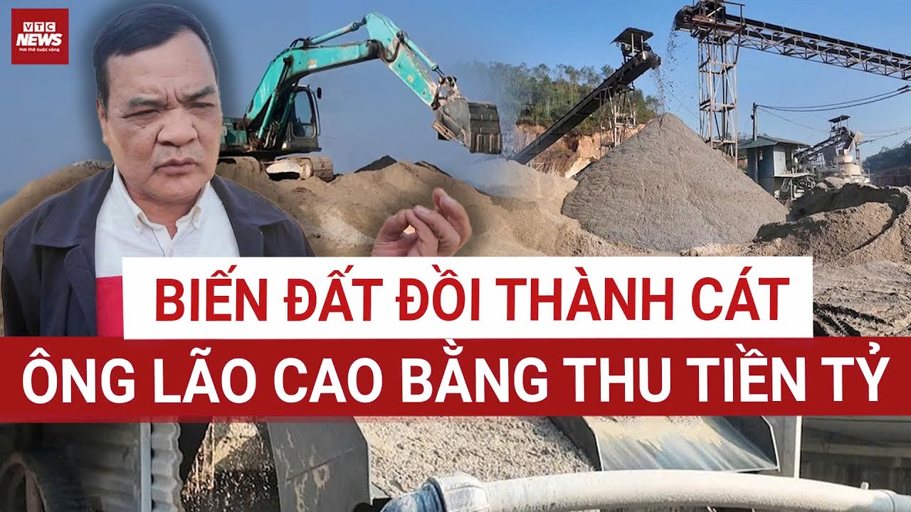 Kỳ lạ ÔNG LÃO đầu tư cả “núi tiền” để “biến” đất đồi thành cát, thu lợi nhuận “khổng lồ” | VTC News