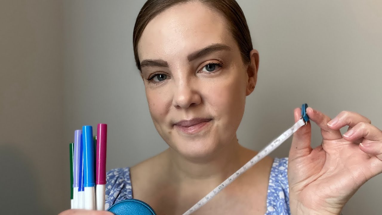 ASMR Doing Your Measuring & Face Art For The Winter Festival ❄️| Personal Attention Roleplay