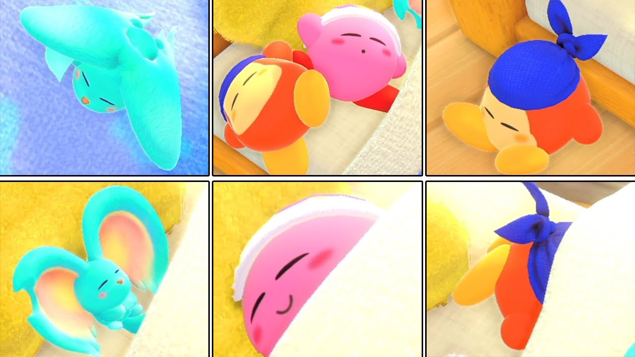星のカービィディスカバリー【Switch】カービィ家 昼寝集 まとめ ニンテンドースイッチ