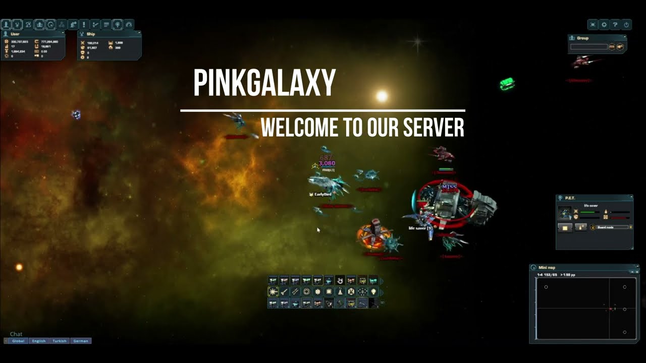 Starter of PinkGalaxy - Darkorbit Private Server