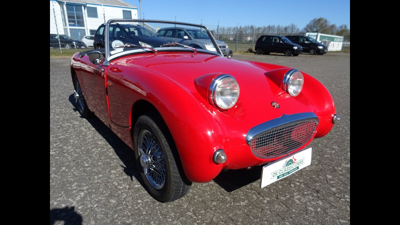 1959 Austin-Healey Sprite Mark I  - Driving and walk around video