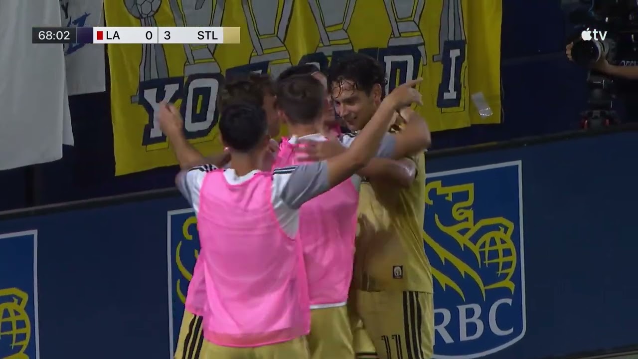 Simon Becher Goal vs Los Angeles Galaxy