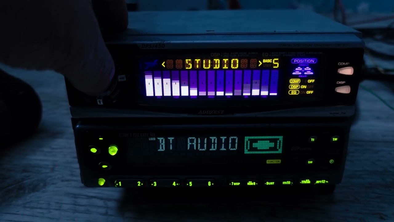 Addzest dps 7450 #Let the Music Play #clarion #dsp #car dsp #old car audio