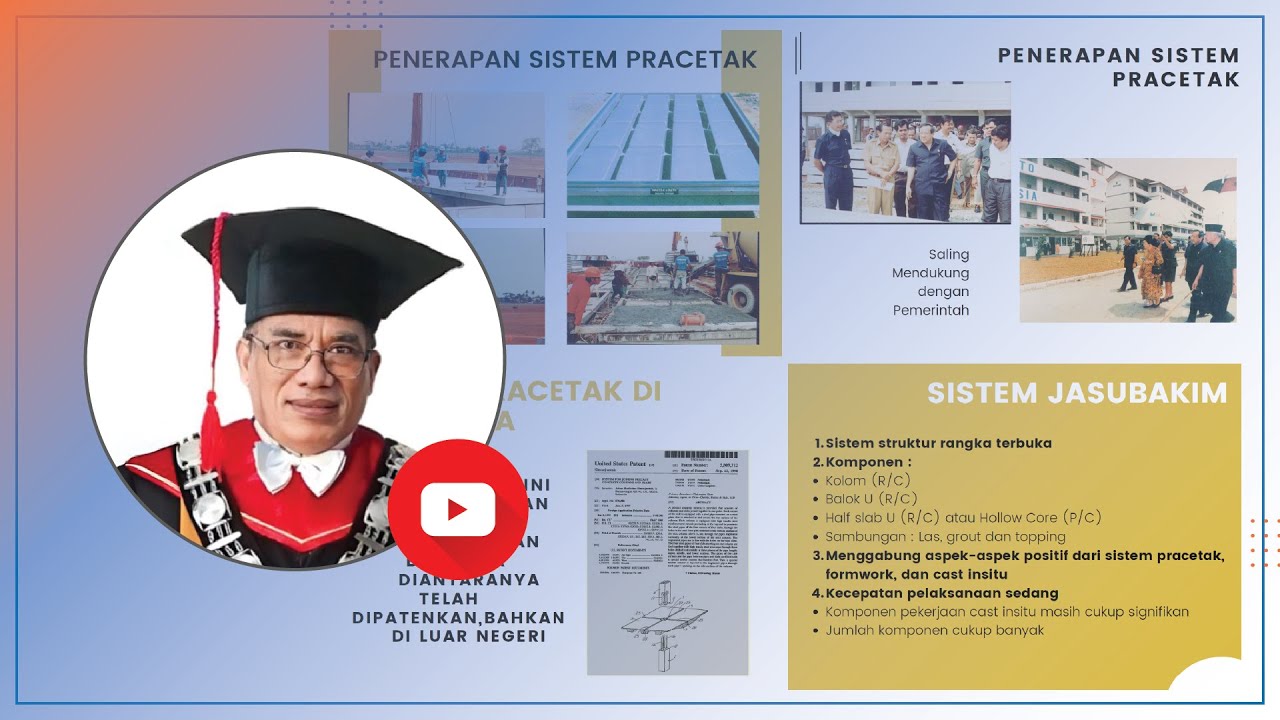 Webinar S1E12 Penerapan Sistem Beton Pracetak untuk Pembangunan Rumah Susun di Indonesia