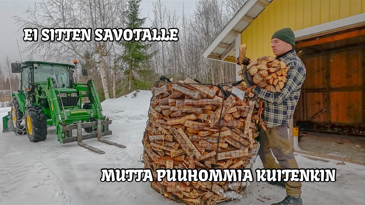 Pakastimeen superfoodia ja polttopuita mökkiliiteriin