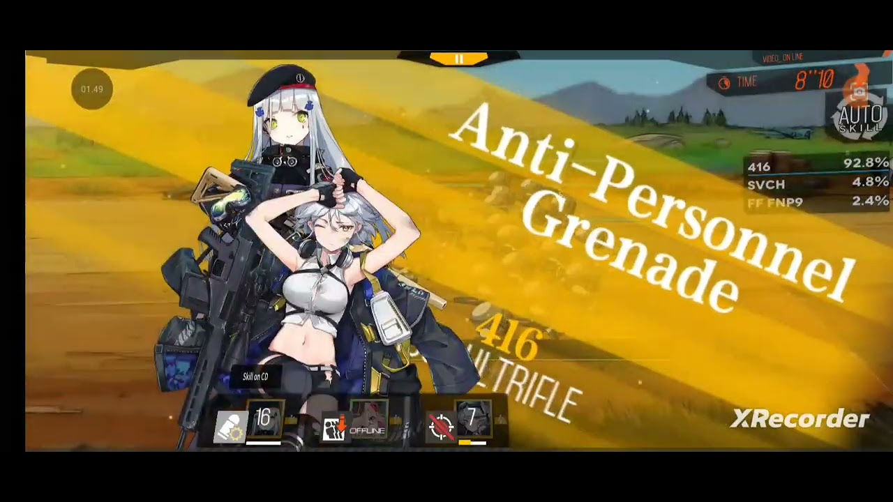 Anime and Real Life are same [Instrumental] (Girls Frontline Music Video/GFLMV)