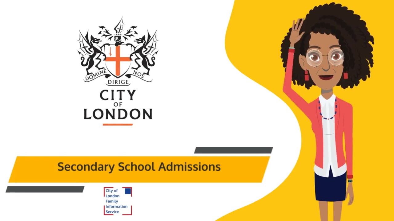 City of London Secondary Schools Admissions Video 2025-26