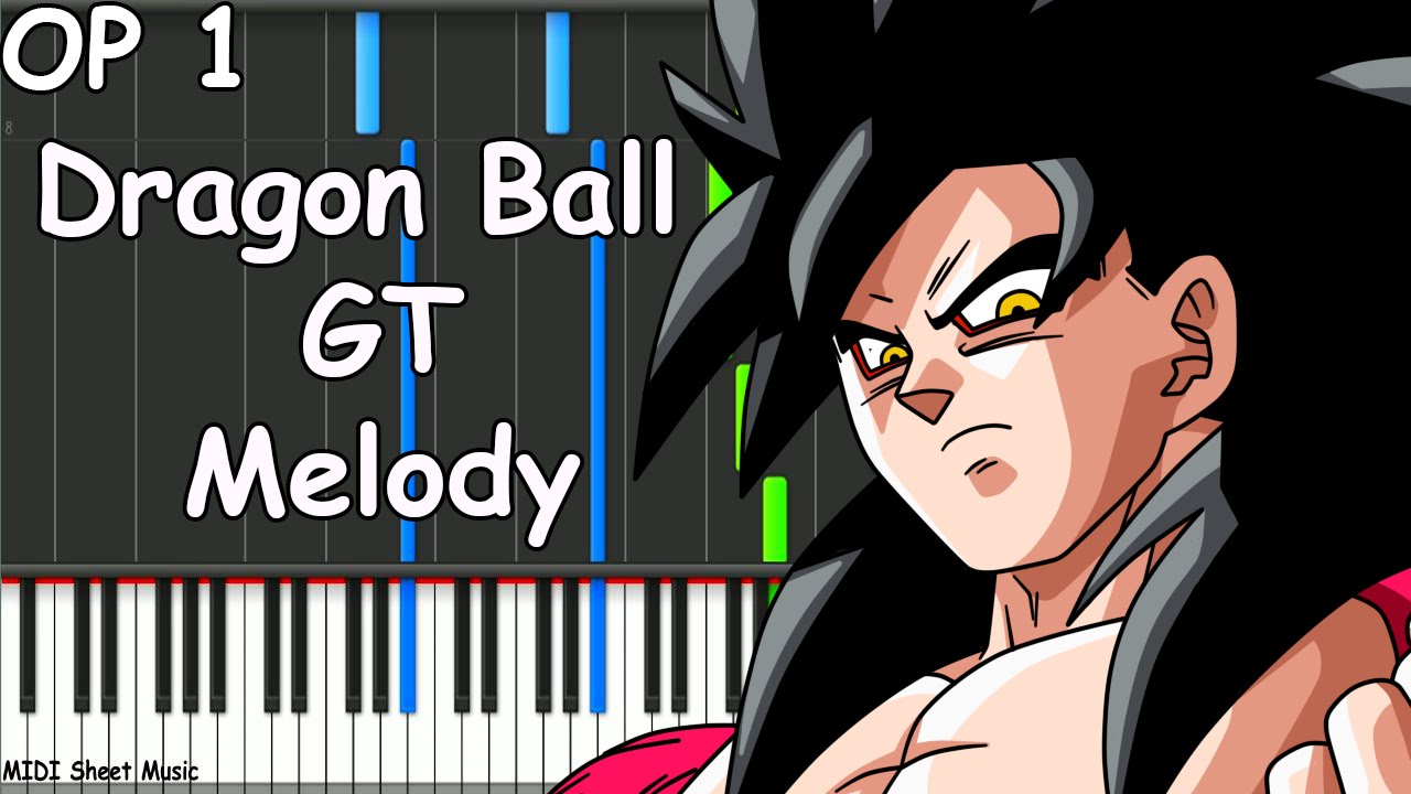 Dragon Ball GT - Mi Corazón Encantado Piano Tutorial