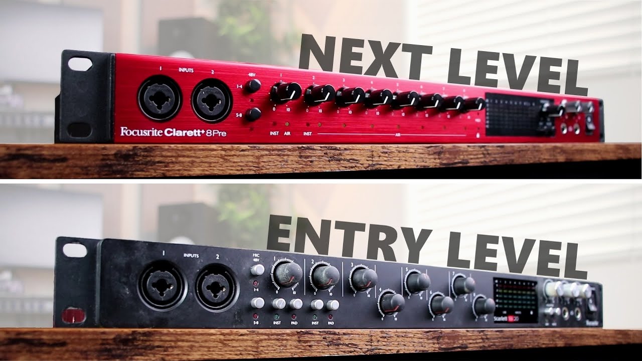 Этот аудиоинтерфейс &mdash; НОВЫЙ УРОВЕНЬ!!! &mdash; Focusrite Clarett+ 8Pre (первый взгляд)