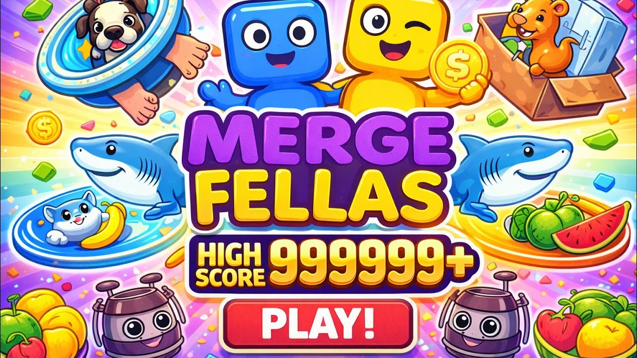 Merge Fellas LIVE 🔴 | Relaxing Merge Gameplay | Satisfying & Calm