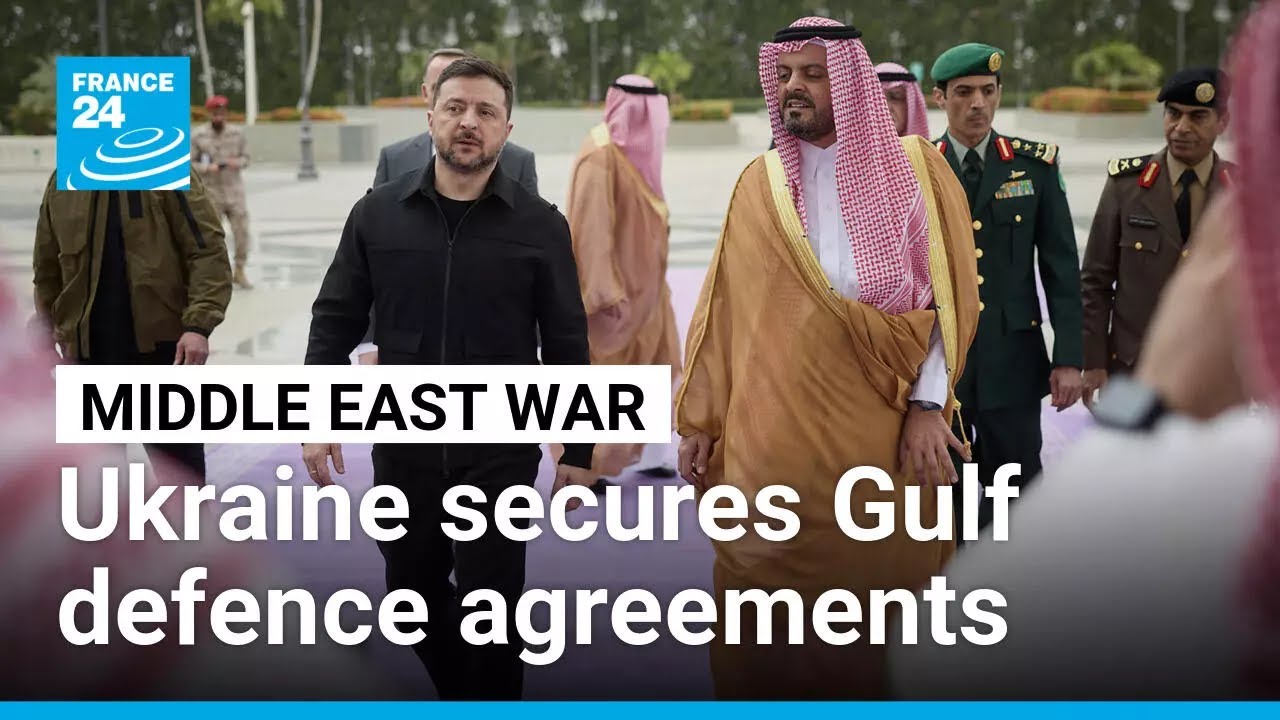 Ukraine signs defence agreements with Gulf Nations eager to fend off Iranian drones &bull; FRANCE 24