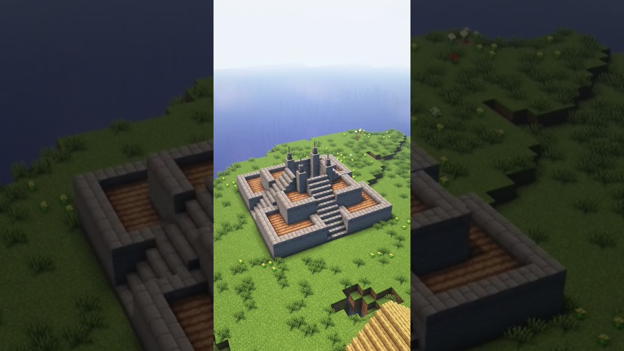 Aztec Farm Minecraft #minecraft #shorts