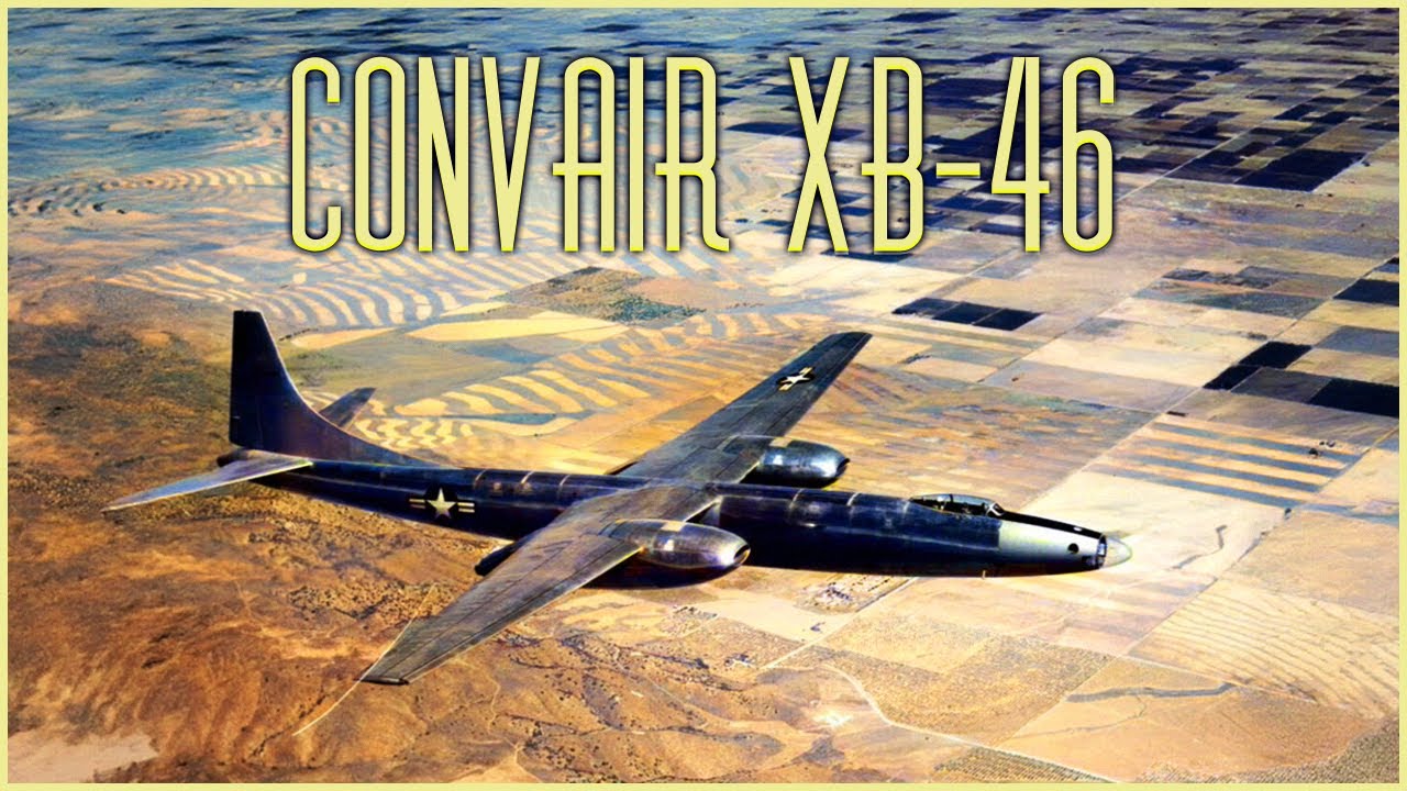 Convair XB-46: The Most Beautiful Jet Bomber That Never Got a Chance