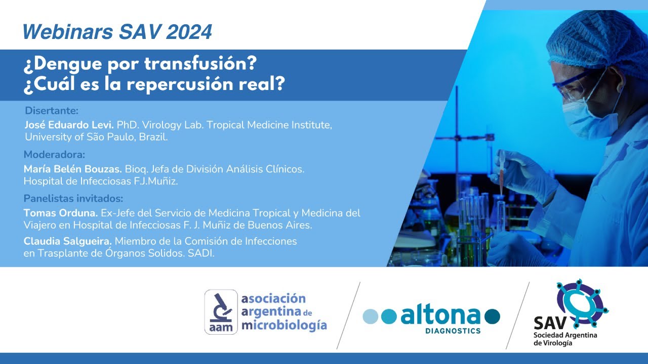 ¿Dengue por transfusión? ¿Cuál es la repercusión real?
