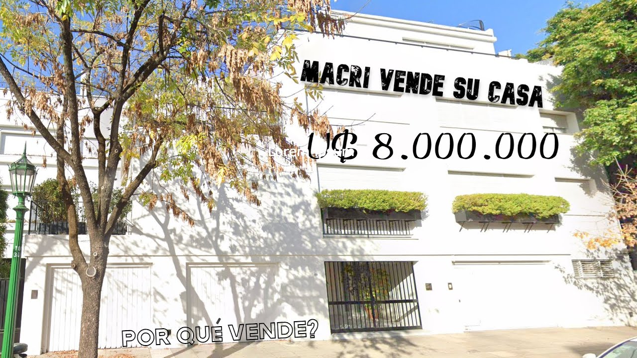 ➤ La familia Macri vende su casa de Barrio Parque por U$8.000.000