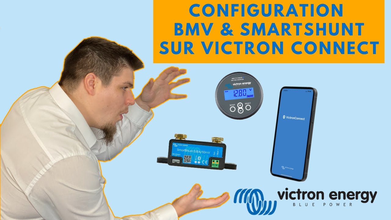 Configurer mon BMV & SmartShunt sur Victron Connect - Victron Energy - MyShop Solaire #solaire #tuto