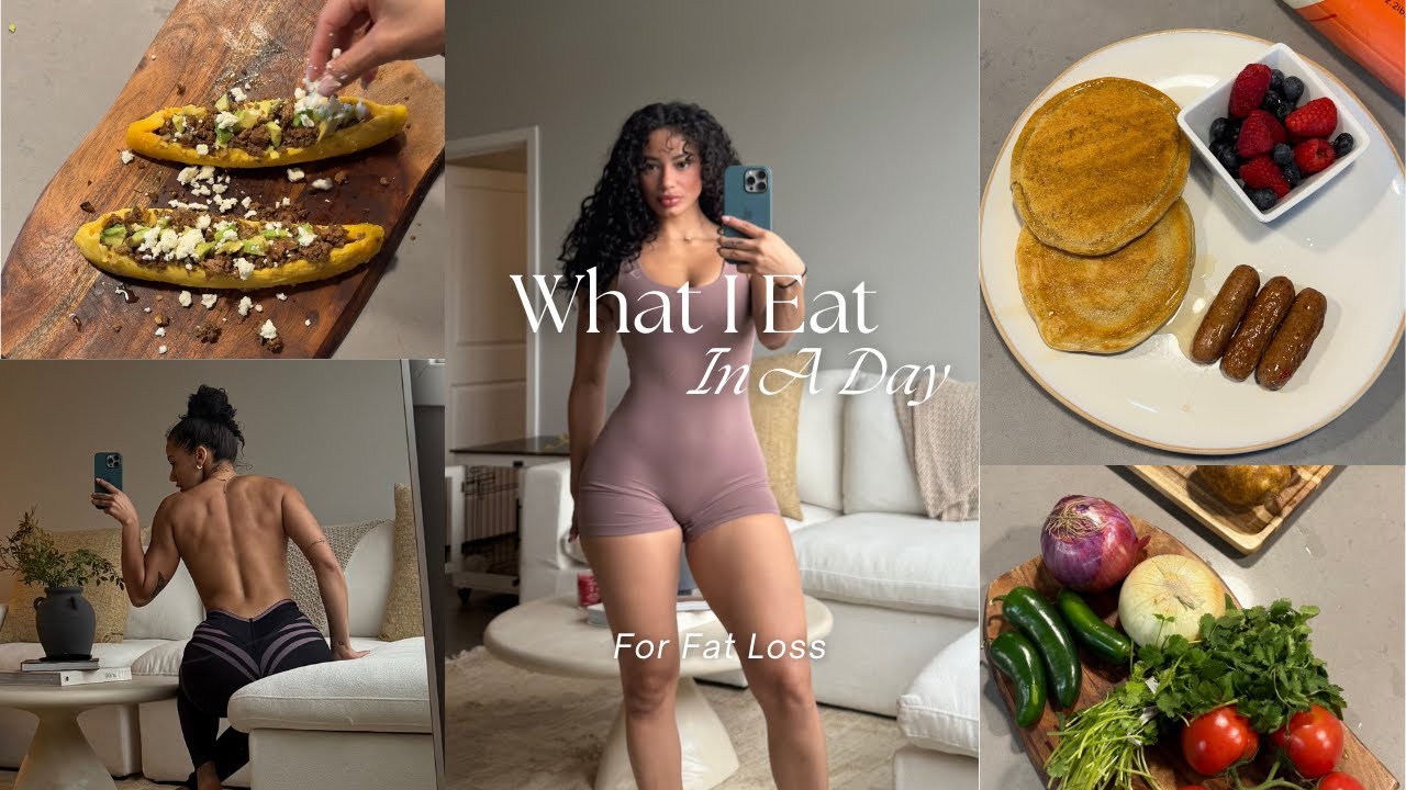 Realistic What I Eat In a Day | Fat Loss Tips + Why I Stopped Training Fasted