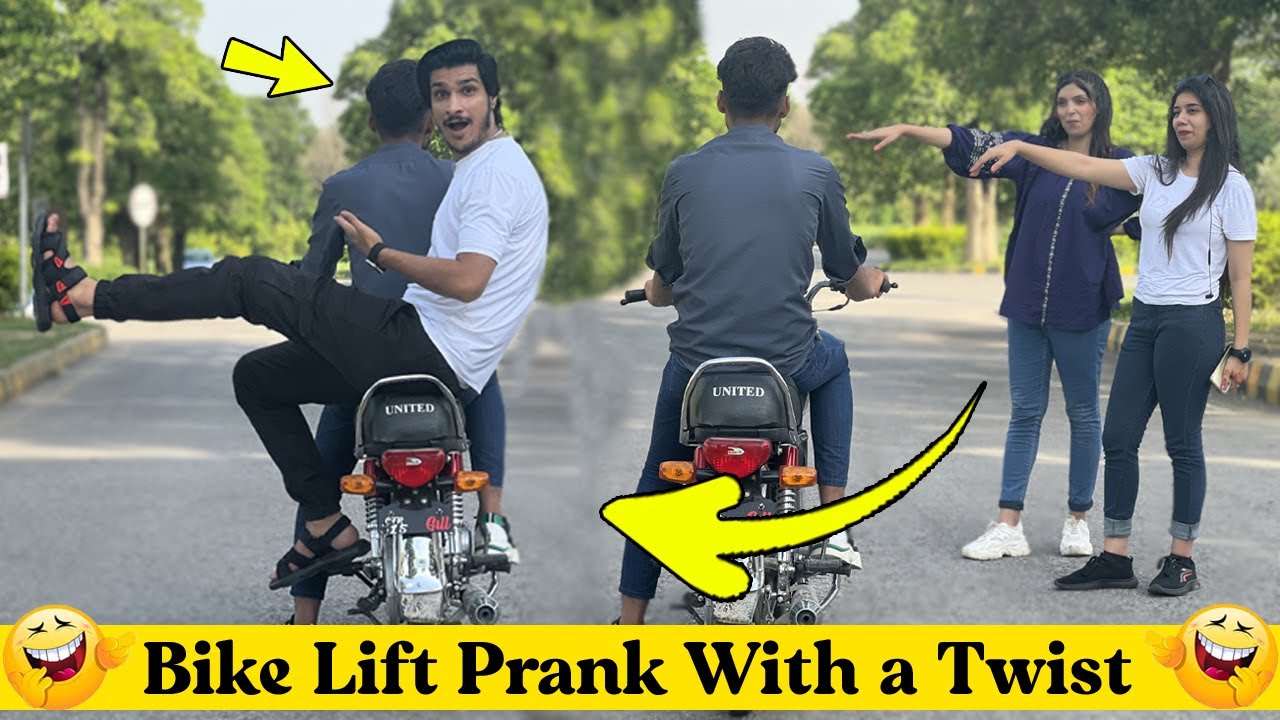 Bike Lift Prank With a Twist 