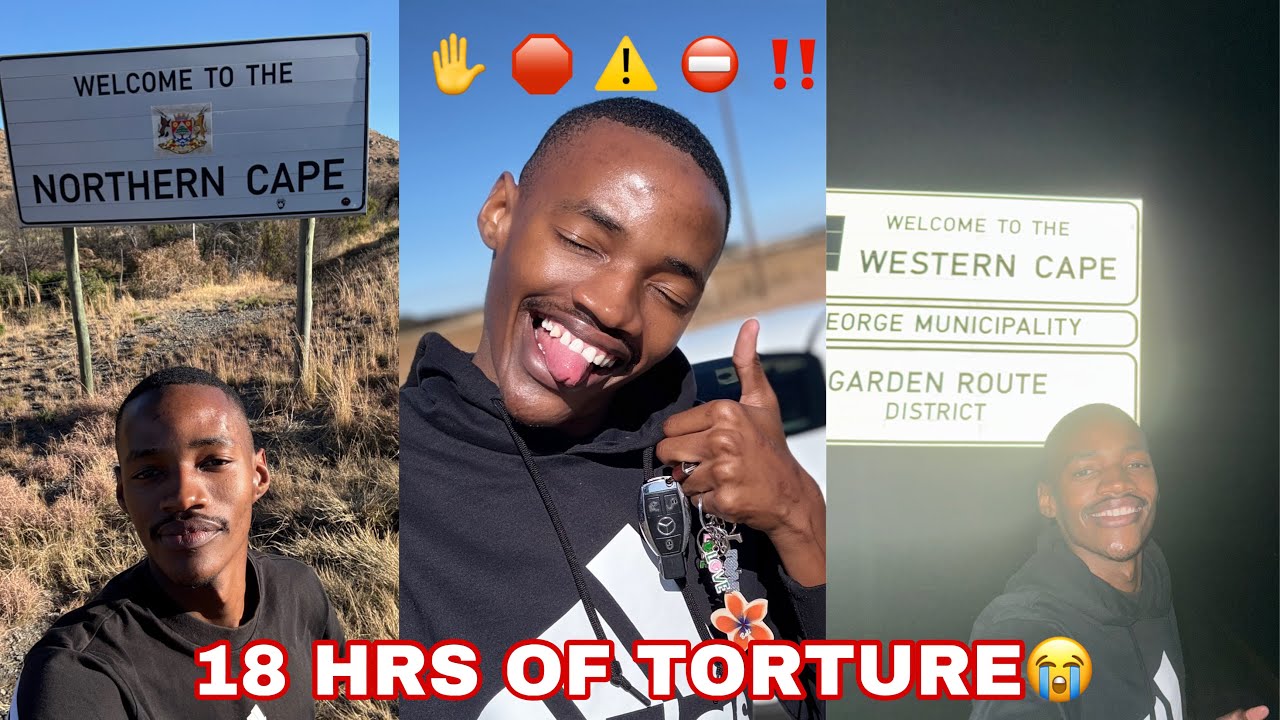 DRIVING FROM JHB TO CPT ALONE || 18 HOUR SOLO ROAD TRIP