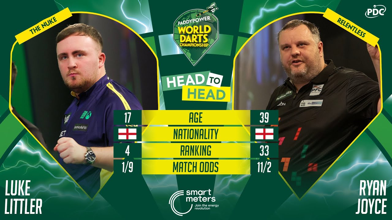 PDC World Darts Championship 2025 Last 16 Luke Littler vs Ryan Joyce 2024 12 30 HUN