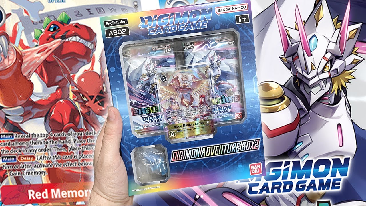 DIGIMON CARD GAME ADVENTURE BOX 2 - Unboxing