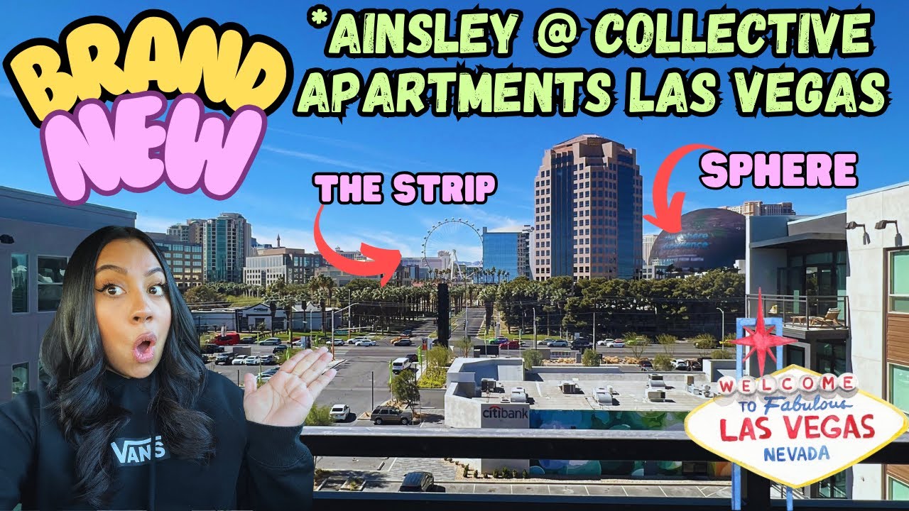 BRAND NEW apartments in LAS VEGAS *AINSLEY @ COLLECTIVE apartments #fyp