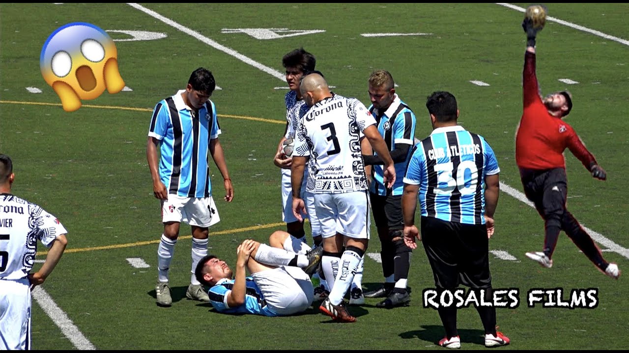 Hard Tackle From Behind  *Cleated* California Soccer League