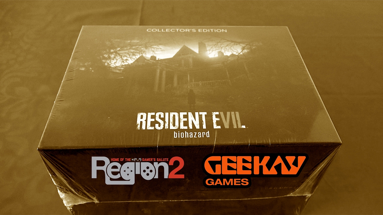 [Unboxing] Resident Evil VII Collector's Edition - انبوكسينغ النسخة الخاصة ريزيدنت ايفل ٧