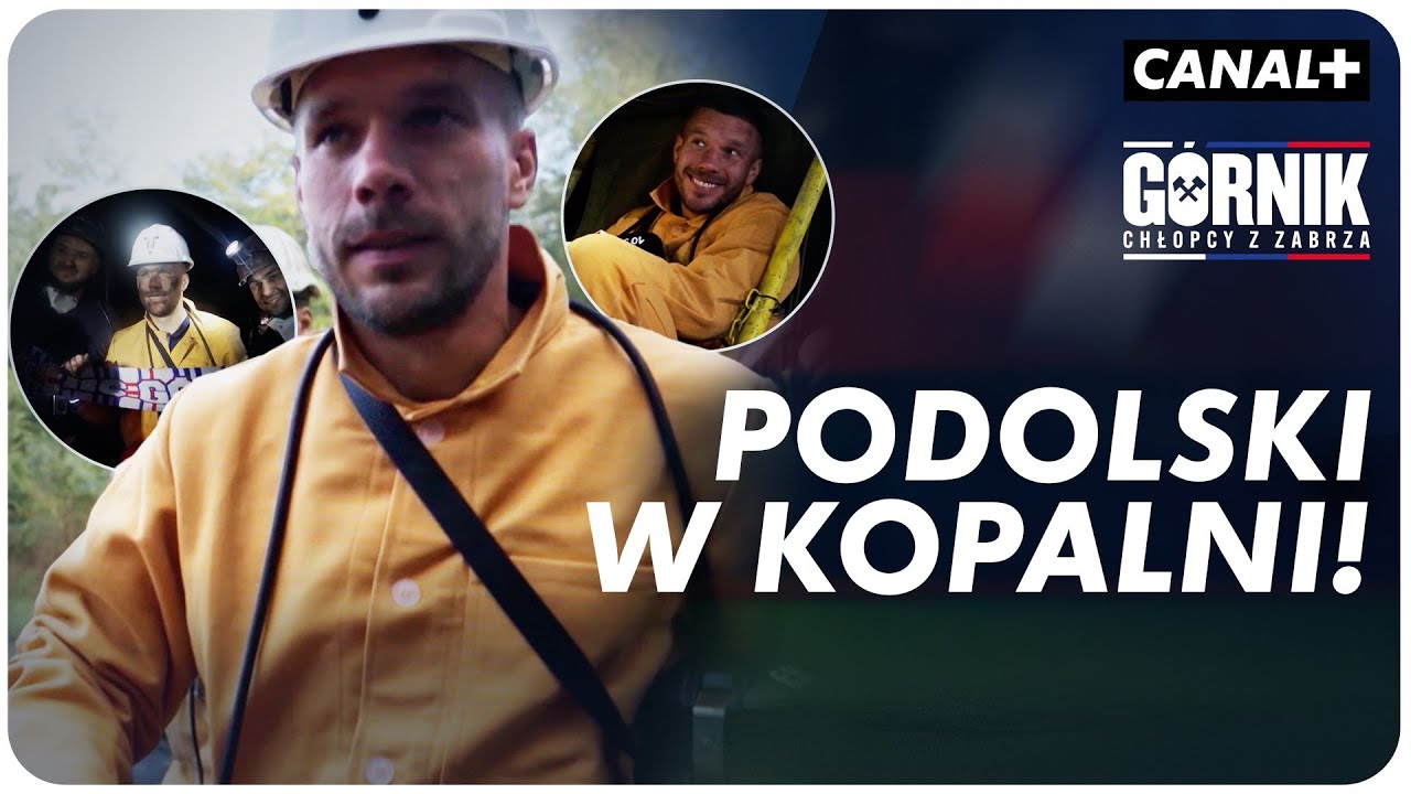 LUKAS PODOLSKI ZJECHAŁ DO KOPALNI! | GÓRNIK. CHŁOPCY Z ZABRZA - FRAGMENT 5. ODCINKA