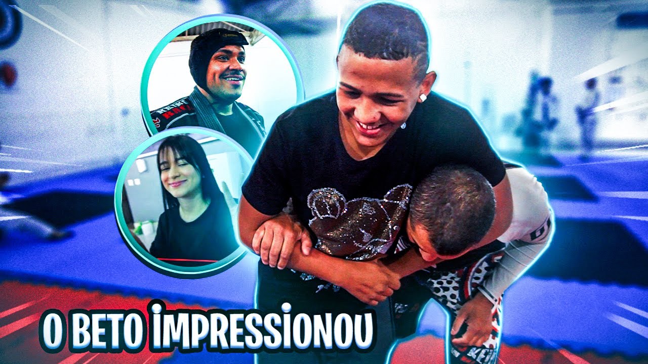 PRIMEIRA VEZ DO BETO NO JIU JITSU