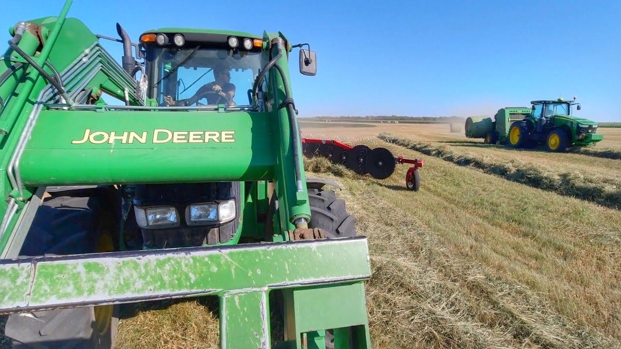 Baling gets Hot and Sticky