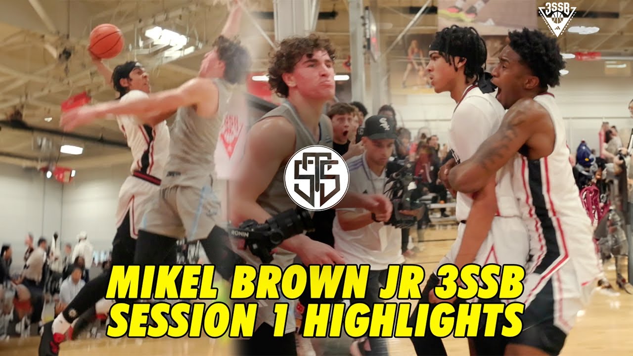 MIKEL BROWN JR IS THE MOST SKILLED GUARD IN AMERICA! | Dominates #3SSB Session 1 | Full Highlights