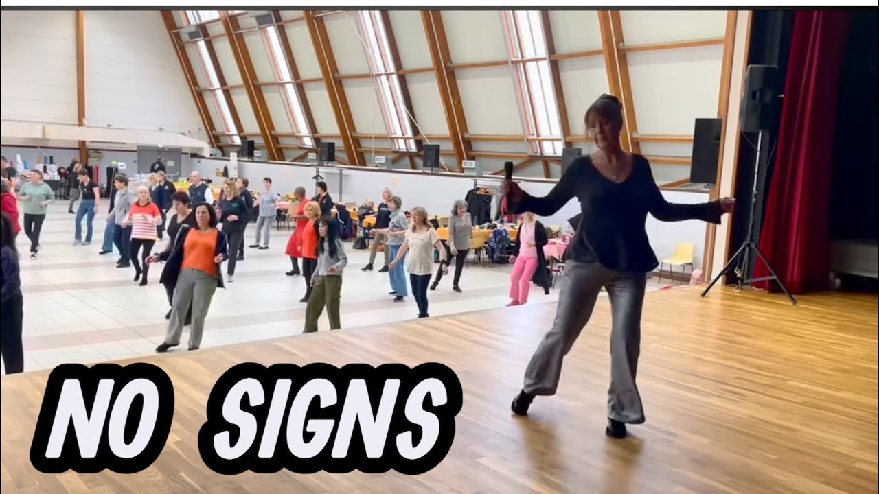 No Sings Line Dance de Ria Vos (NL) 