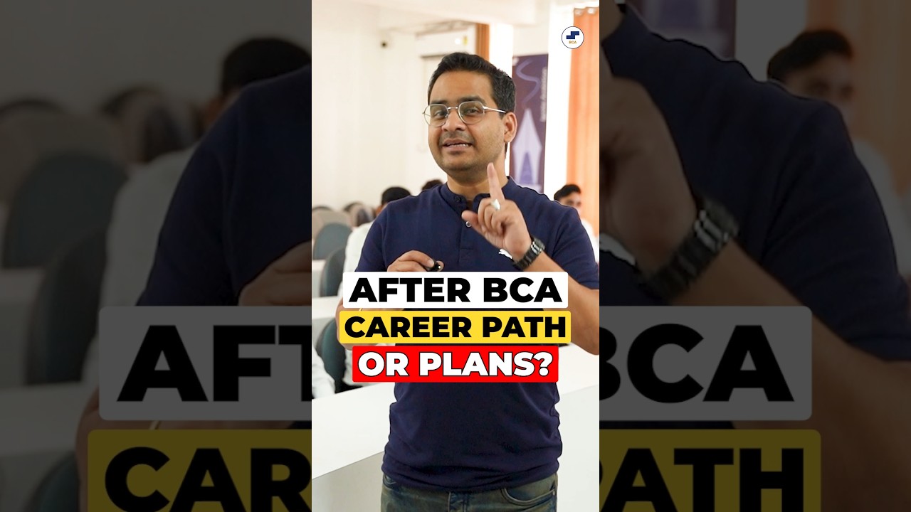 🎓After BCA Best Career Option? ✅BCA Job Opportunities? BCA 2026 #shorts #bca #bcastudents #bcacourse