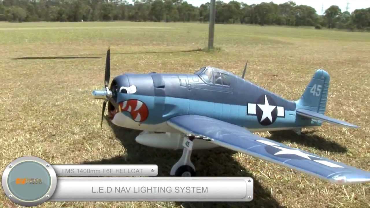 FMS F6F HellCat - 1400mm ARF
