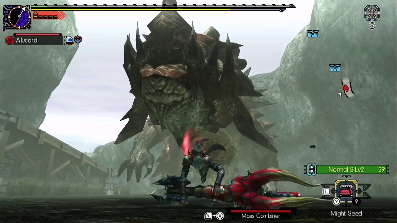 [MHGU/MHXX] Event Lao-Shan Solo HBG Heroics 17'40''30 (No time freeze trick)