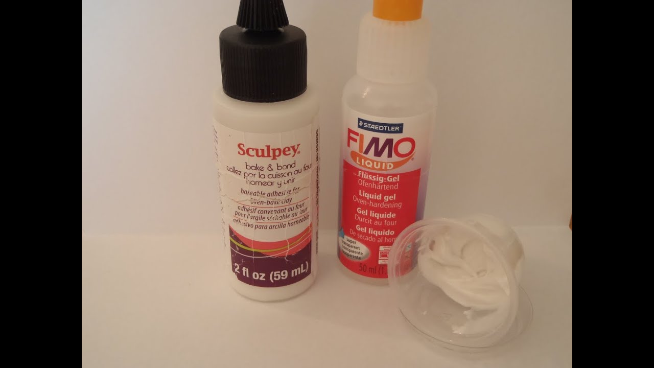 Tools - Fimo Deco Gel vs Bake And Bond - Icing