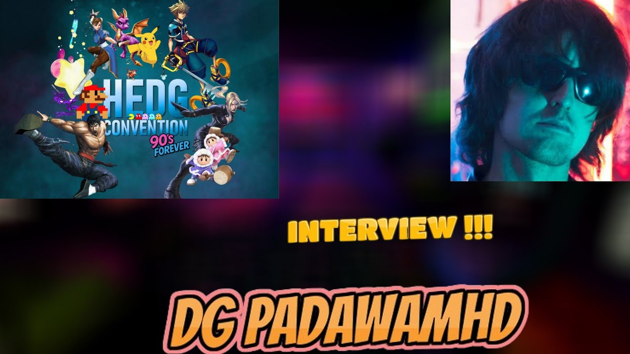 Hedg Convention 90's Forever 2025 Interview DG de @PADAWAMHD 