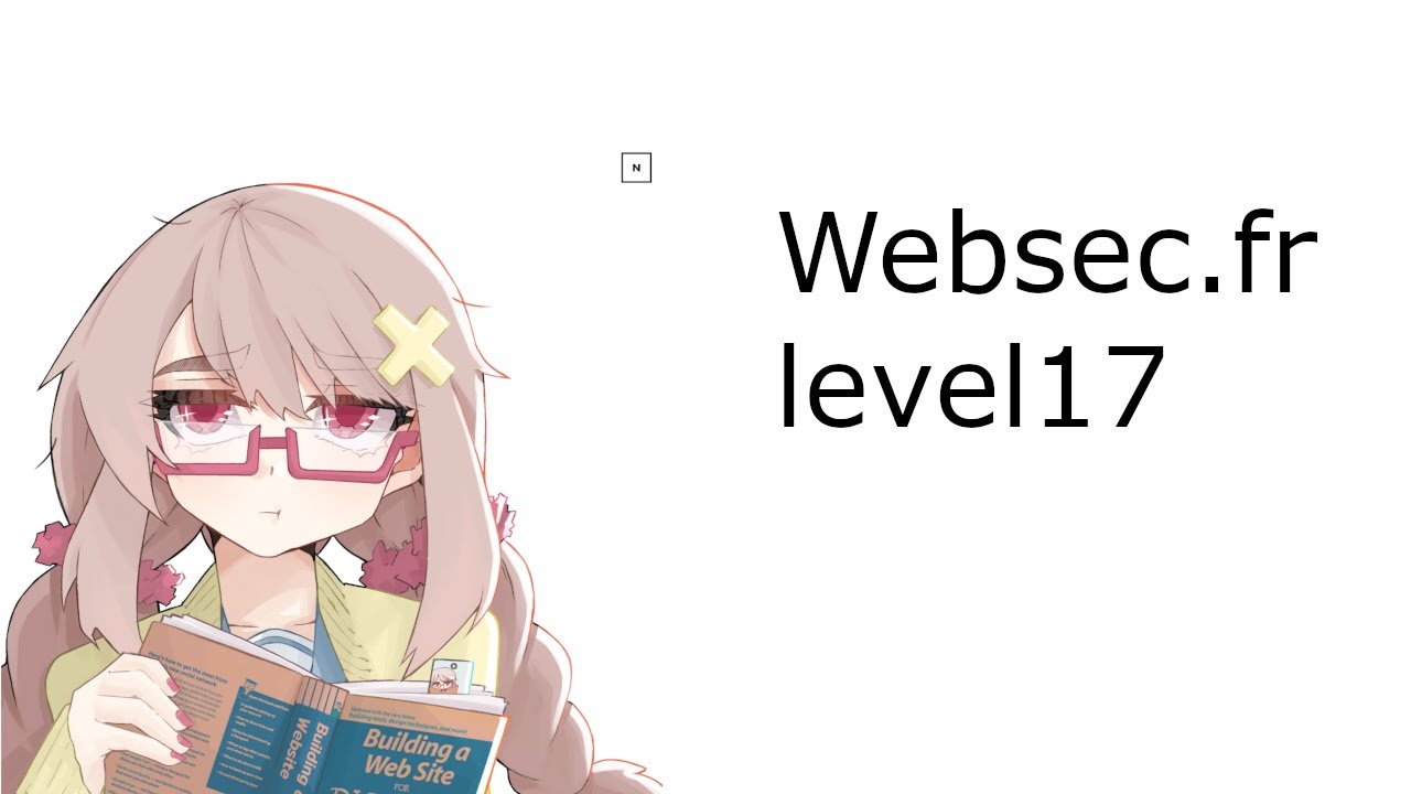 Websec.fr - level17