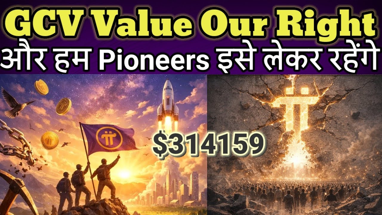GCV Value is Our Right | Pi Network New Update | Pi Network GCV Value | Pi Price Prediction | Faipoo