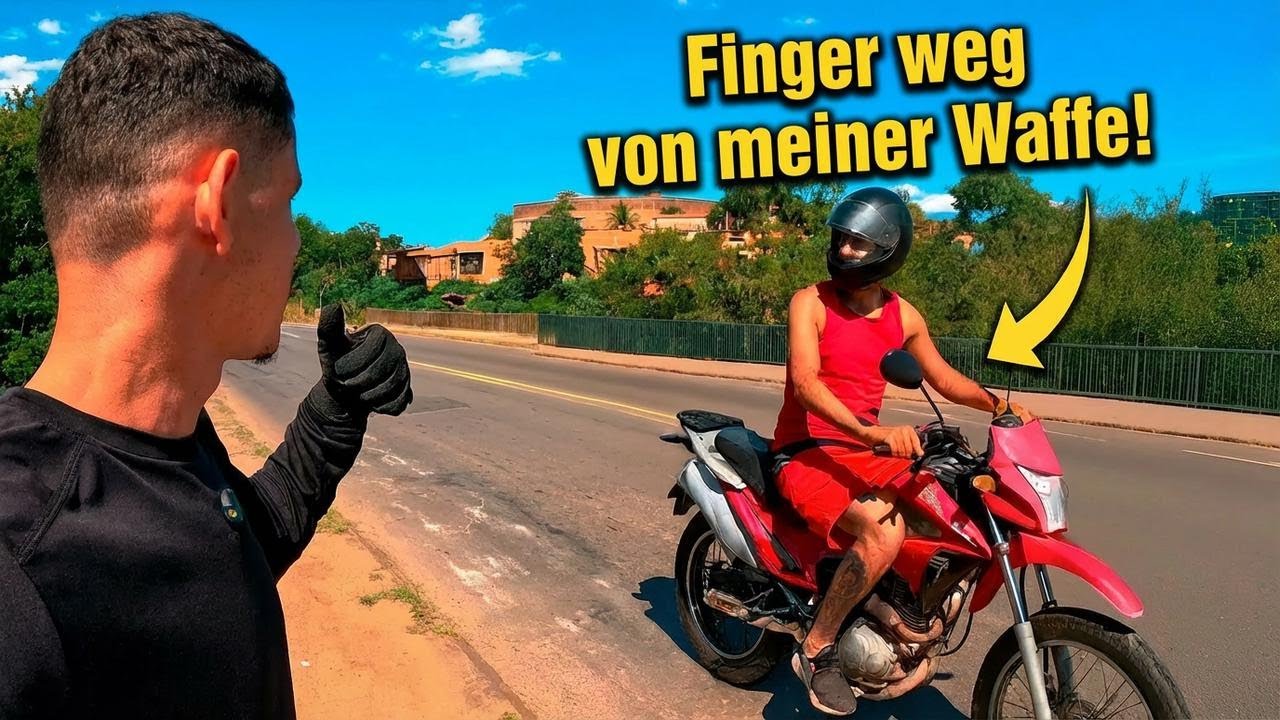 Wurde beim Magnetfischen an dieser Brücke heftig bedroht!