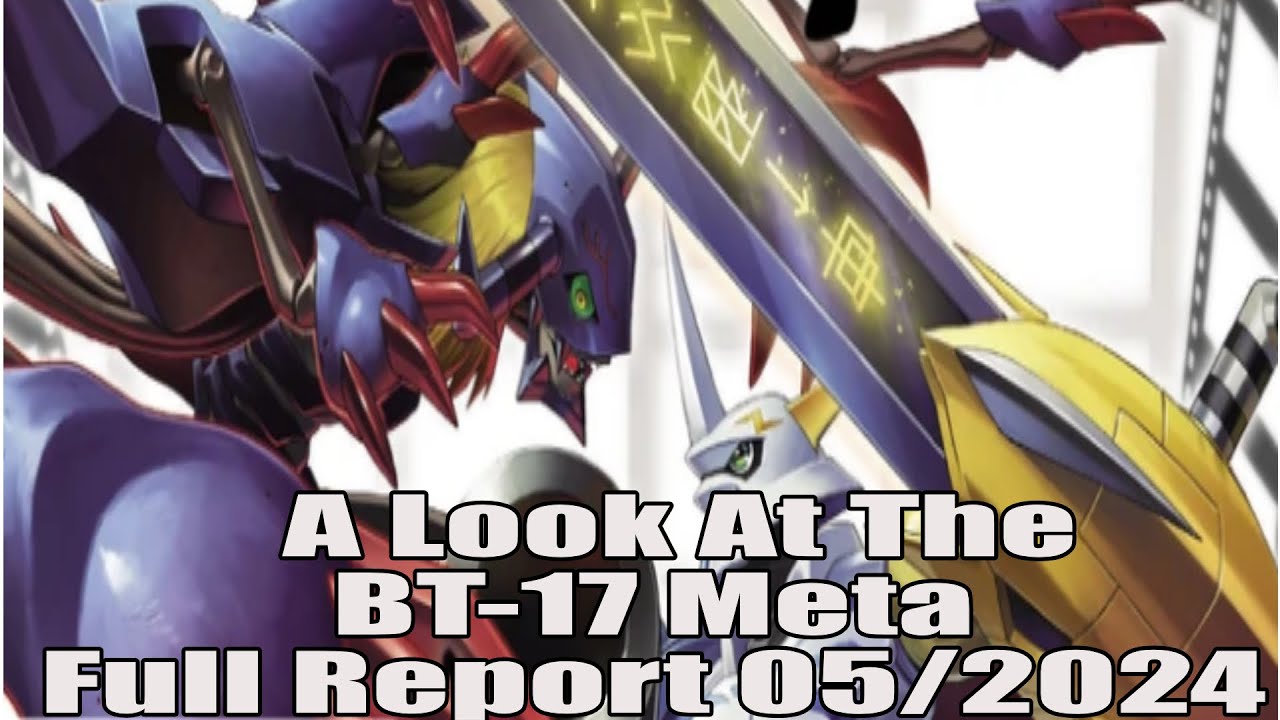 Digimon TCG | Breakdown all the Top (JP) BT-17 Secret Crisis Meta Decks | Digimon Card Game