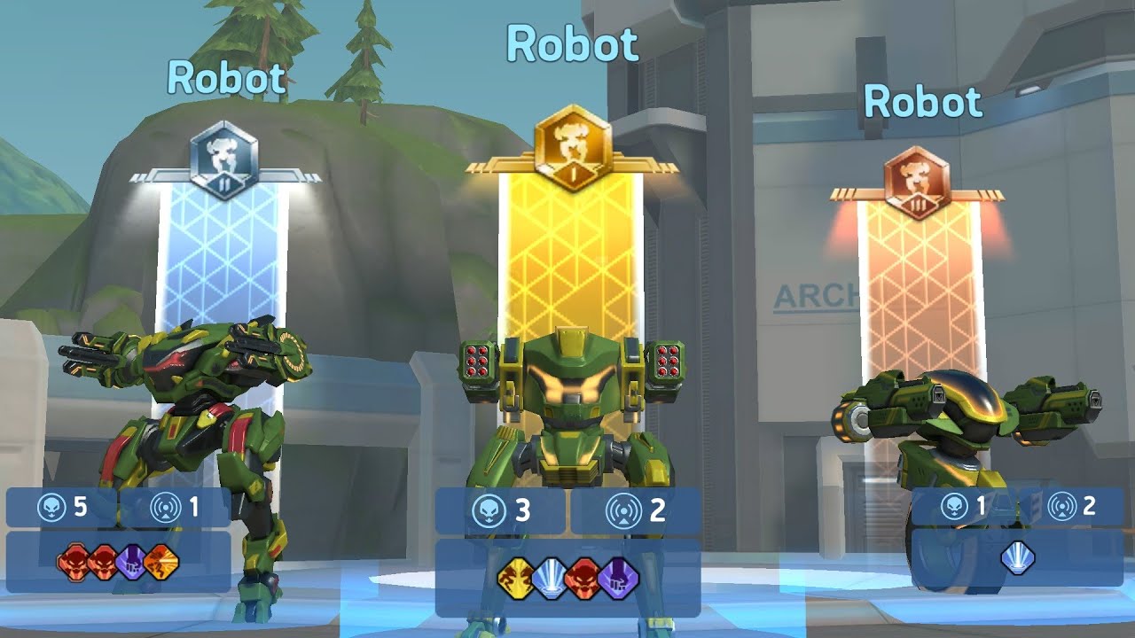 DeathMatch | Killing Spree | 2Vs2 | Mech Arena | Robot