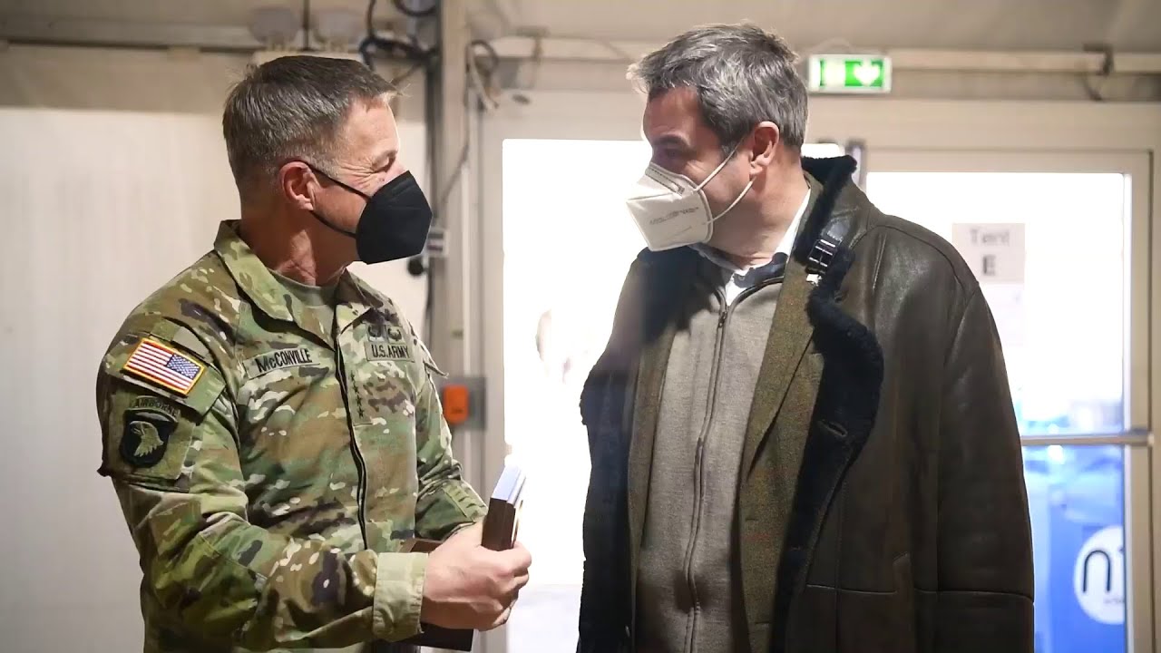 U.S. Army Chief of Staff and Sergeant Major of the Army Visit Soldiers Deployed to Germany