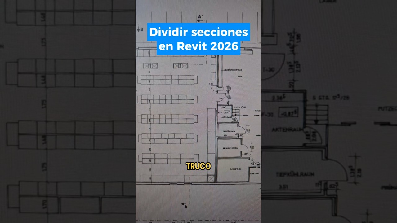Cortes personalizados en revit #arquitectura #bim #revit #ia