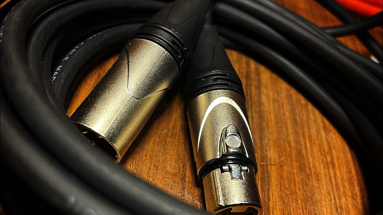 Como soldar un cable XLR para micrófono en un minuto 👀🙌