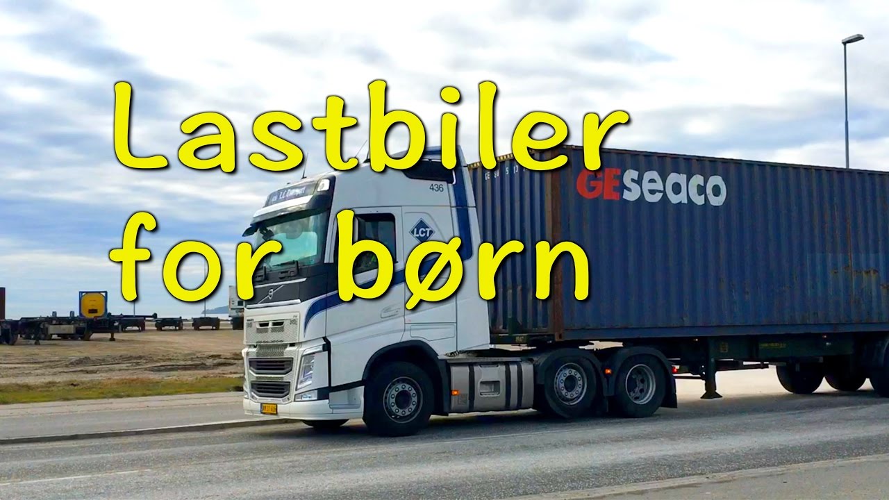 Lastbiler for b&oslash;rn