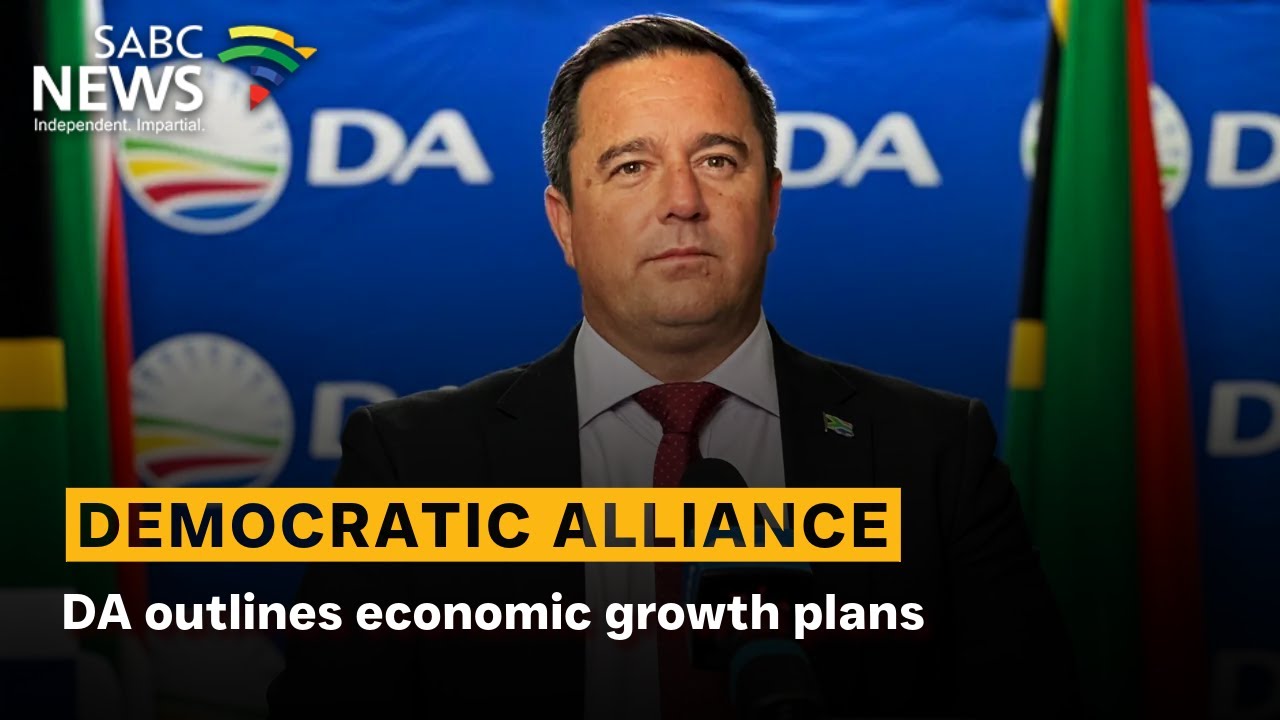 DA outlines economic growth plans