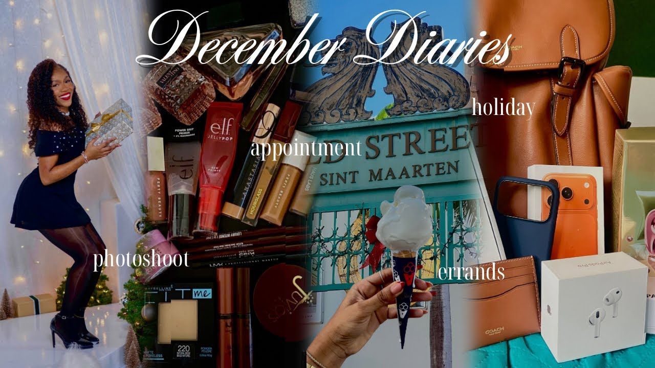 DECEMBER DIARIES | appointments, errands, family, holidays, etc... || Carjèneé's World